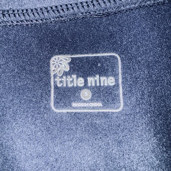 Title Nine Small Regulator Dress Purple Hooded Coral 1/4 Zip Bias Cut Pickleball - Picture 7 of 8